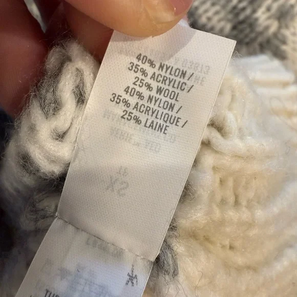 Aerie Fair Isle Half-Zip Sweater Size XS - Picture 7 of 7